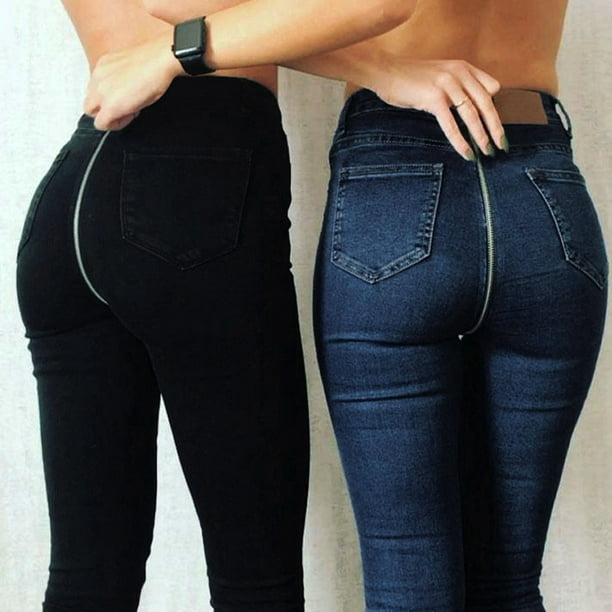 CoraSheep Women Pencil Denim Pants High Waisted Jeans 